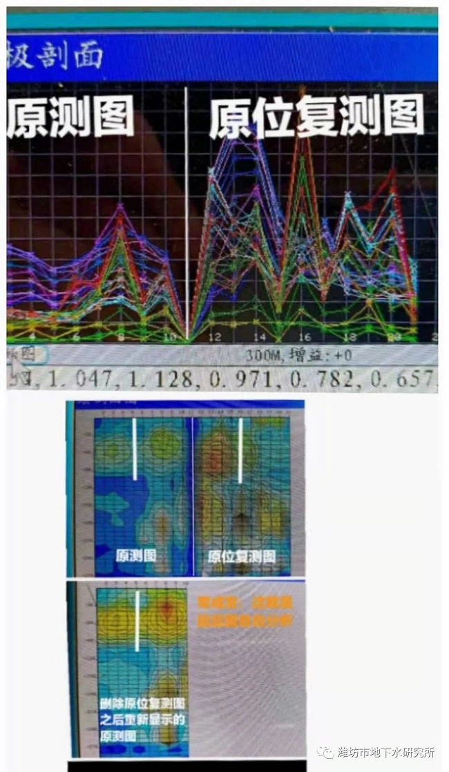 打井找水儀復測圖和打井找水儀原測圖如何比對   